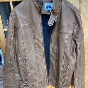 Vegan Leather Jacket